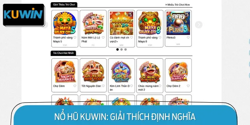 Nổ Hũ KUWIN: Giải Thích Định Nghĩa